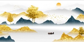 水墨山水