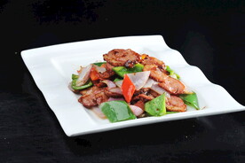 辣椒炒鸭脯