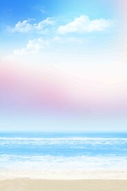 蓝天白云大海
