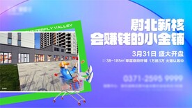 地产商铺实景海报