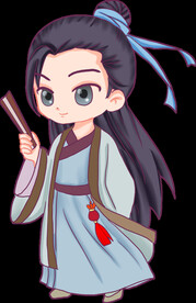 卡通汉服小人