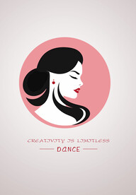 女性头像logo