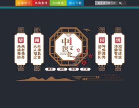 中医文化文化墙