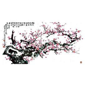 水墨花卉