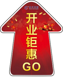 地贴指引