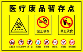 医疗废品暂存点