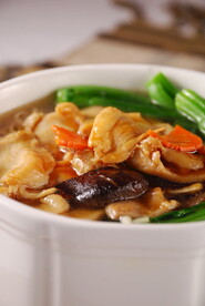 香菇鸡肉面