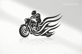 摩托车图案