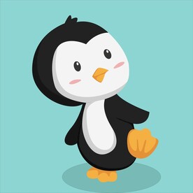 卡通企鹅