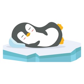 卡通企鹅