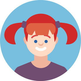 头像 人物 平面  矢量 图标
