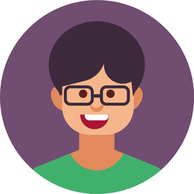 头像 人物 平面  矢量 图标