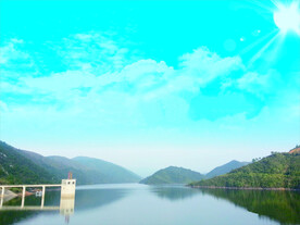 水库风景