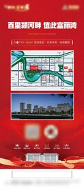 地产区位展架
