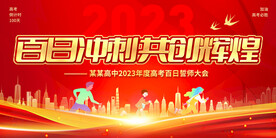 高考冲刺海报