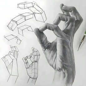 素描 