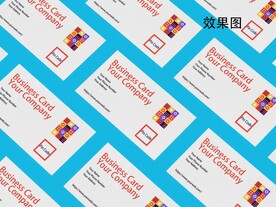 商务卡片样机