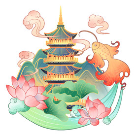 城市地标           