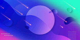 蓝色科技背景模板