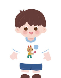卡通男孩