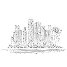         矢量建筑素材 
