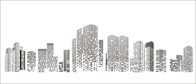         矢量建筑素材 