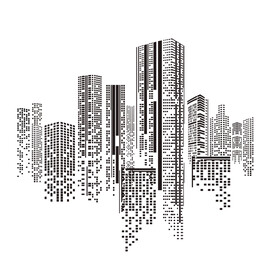         矢量建筑素材 