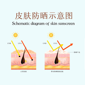 皮肤防嗮