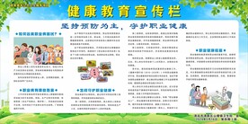 健康教育宣传栏 职业病