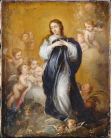 牟利罗 murillo 油画 