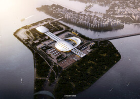 港珠澳大桥珠海口岸项目效果图