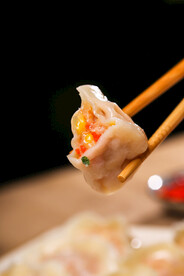玉米鲜肉蒸饺