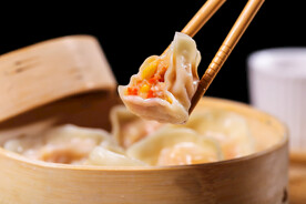 玉米鲜肉蒸饺