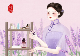 旗袍女子           