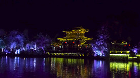 夜色灯光