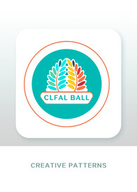 创意树叶图案logo