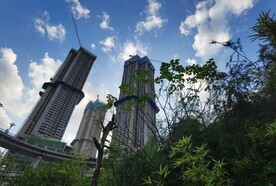 城市高楼建设