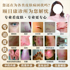 皮肤病海报