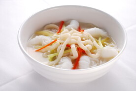 鱼线面 清汤面