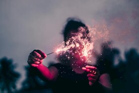 手持烟花