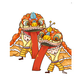 舞狮素材           