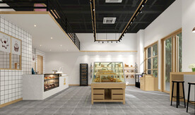 蛋糕店效果图