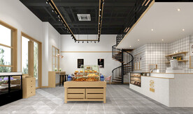 蛋糕店效果图
