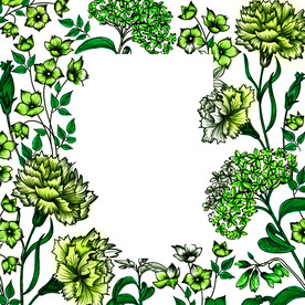 化妆品 包装 花纹