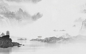 传统水墨背景