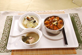 香菇鸡肉饭