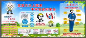 工地门卫室喷绘