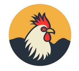 鸡logo  大公鸡  鸡矢量