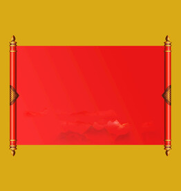 卷轴画轴素材 