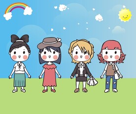 矢量小朋友 